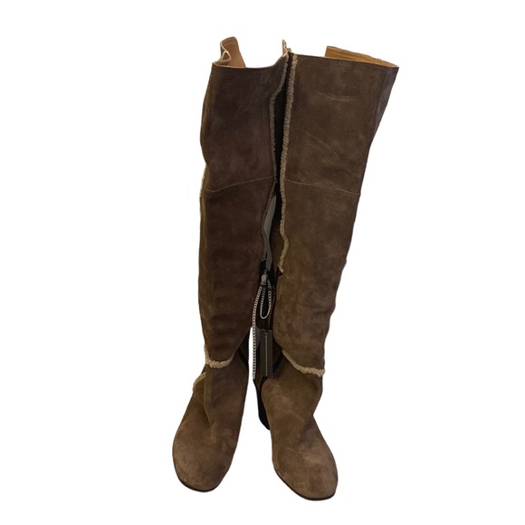 Napoleani Thigh High Boots Size 8 - Picture 2 of 7